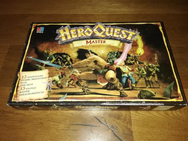 Hero Quest Master Edition komplett MB Spiele 1992